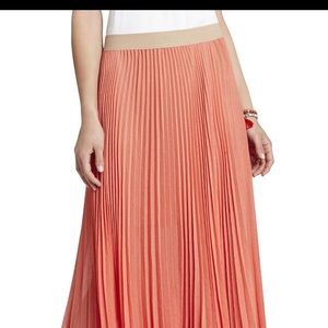 Orange Maxi Skirt